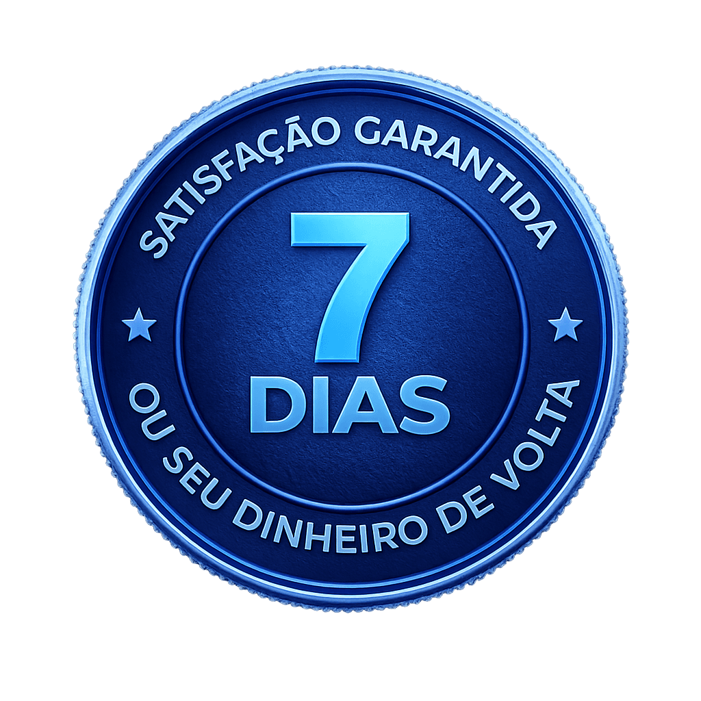 Selo de garantia de 7 dias